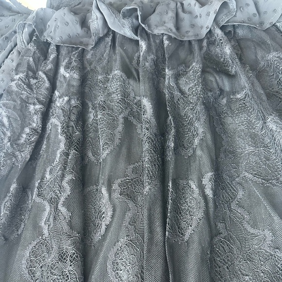 Foxiedox Babette Lace Babydoll Mini Dress Black Size S New with Tag - Picture 8 of 16